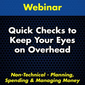 Quick Checks Webinar