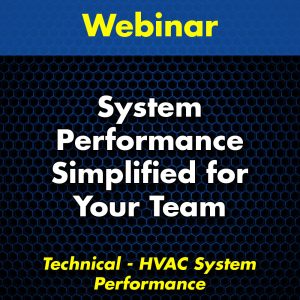 System Performance Simplified for Your Team Webinar