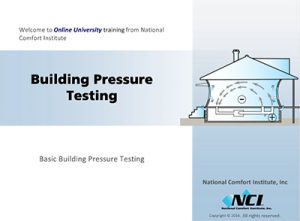 Building Pressure Testing Online Course