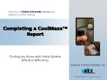 Completing a CoolMaxx Report