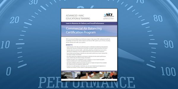 Download a PDF about Commercial Air Balancing