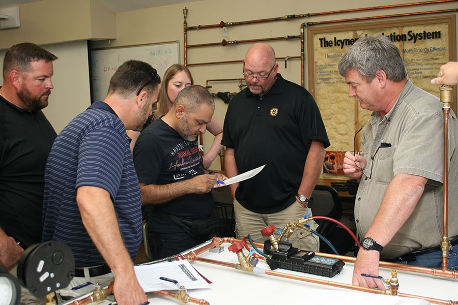 Discussing hydronics